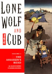 Lobo solitario y su cachorro