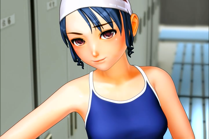 Almond Collective: Panty robber and marmaid in school swimwear (Raw)