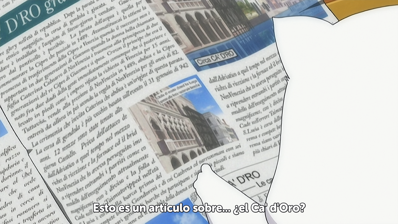 Aria The Origination (Anacrónico Fansub, Unmei no Chikara)