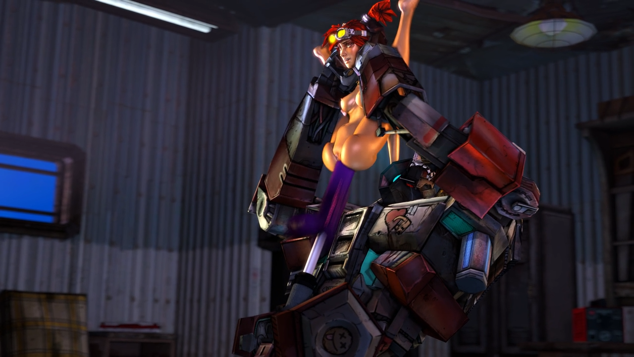 A Girl And Her Giant Buttsex Robot (Raw)