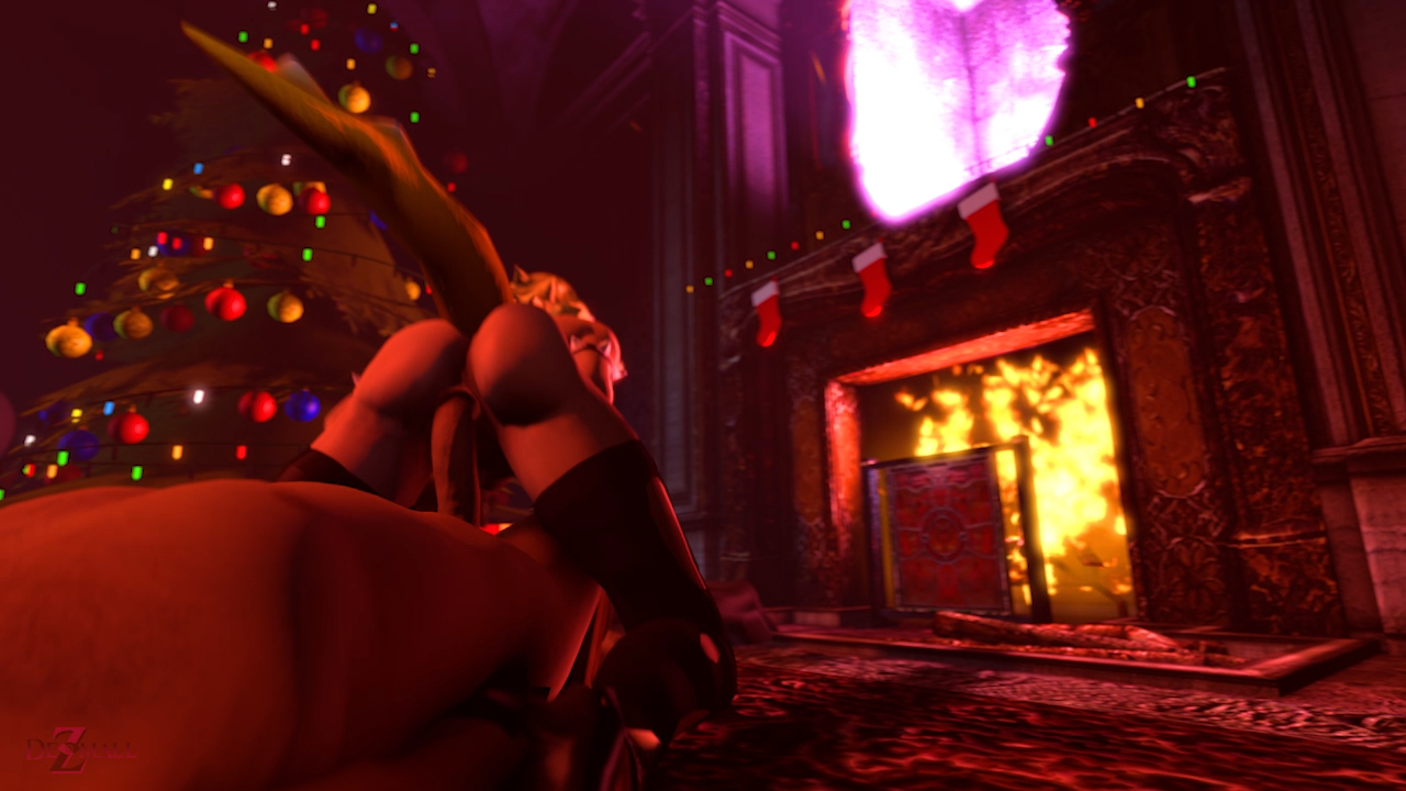 Bowsette and her New Year's gift (Raw)