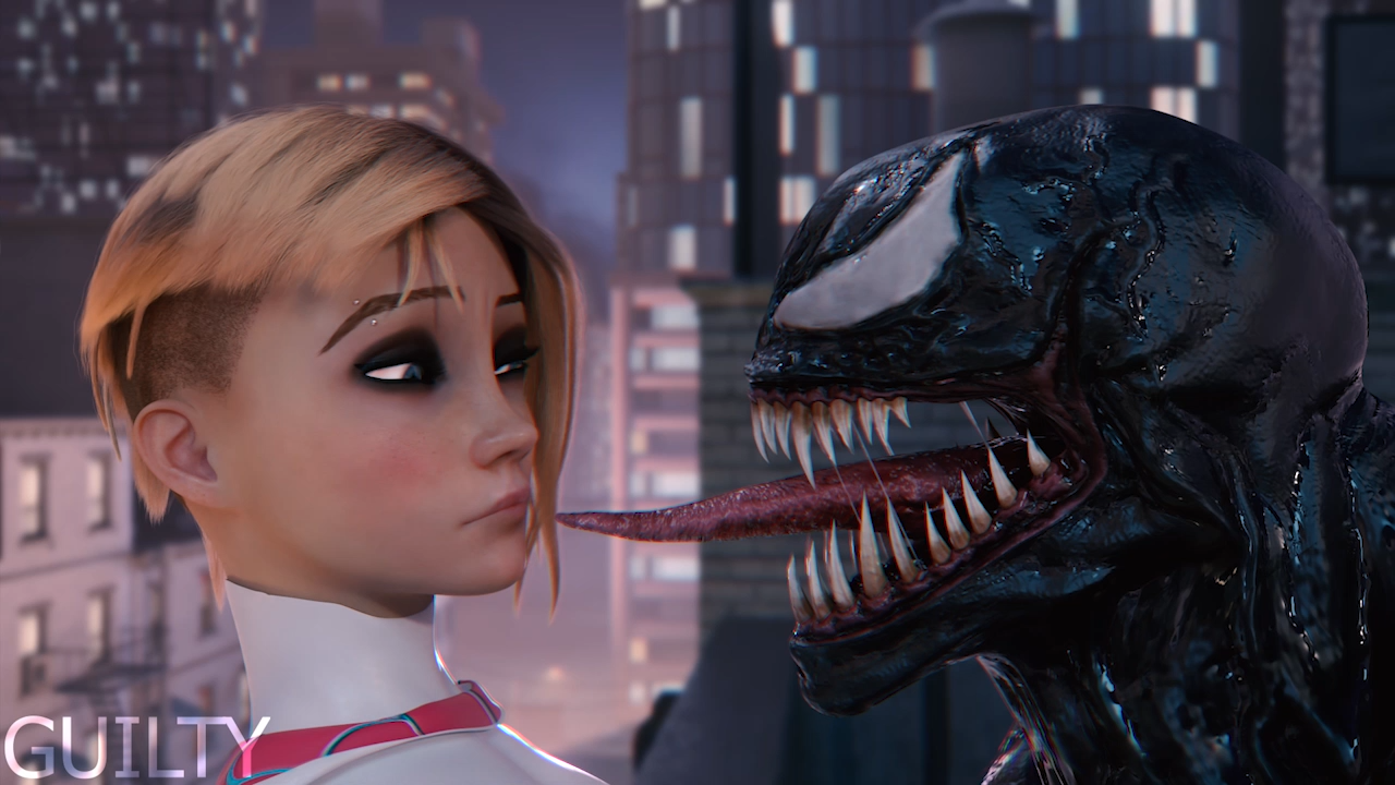 Spider-Gwen x Venom (Raw)