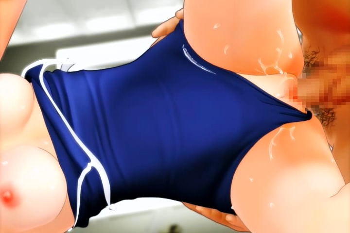 Almond Collective: Panty robber and marmaid in school swimwear (Raw)