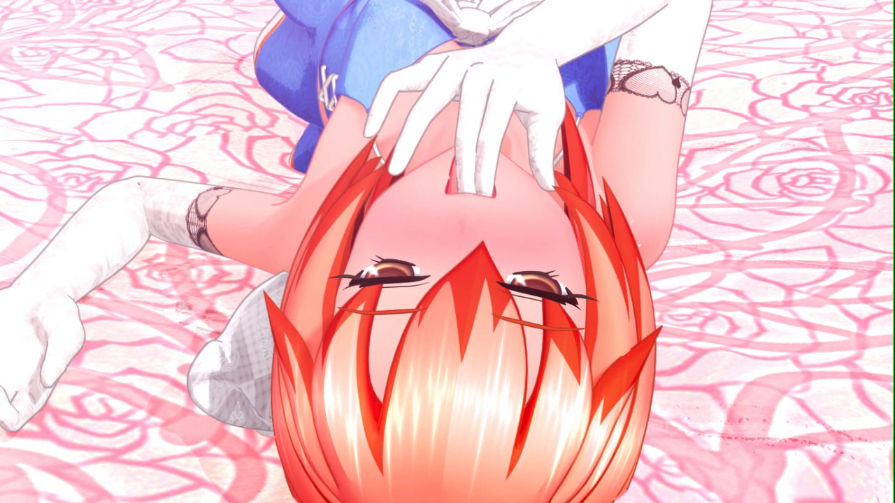 Futanari girl Hikari -Summer Masturbation- (Raw)