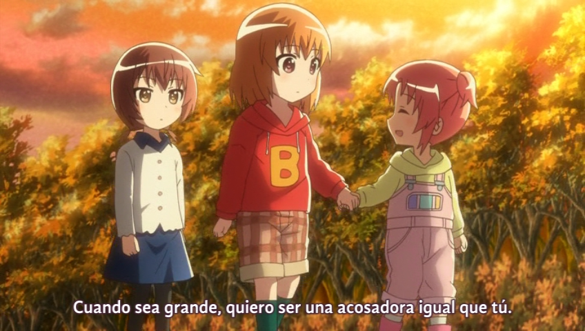 Mikakunin de Shinkoukei: Kamoniku tte Midori-ppoi Aji ga Suru no ne. (Hoshizora)