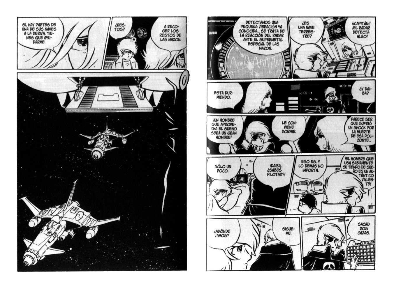 Capitán Harlock, el pirata espacial (?)