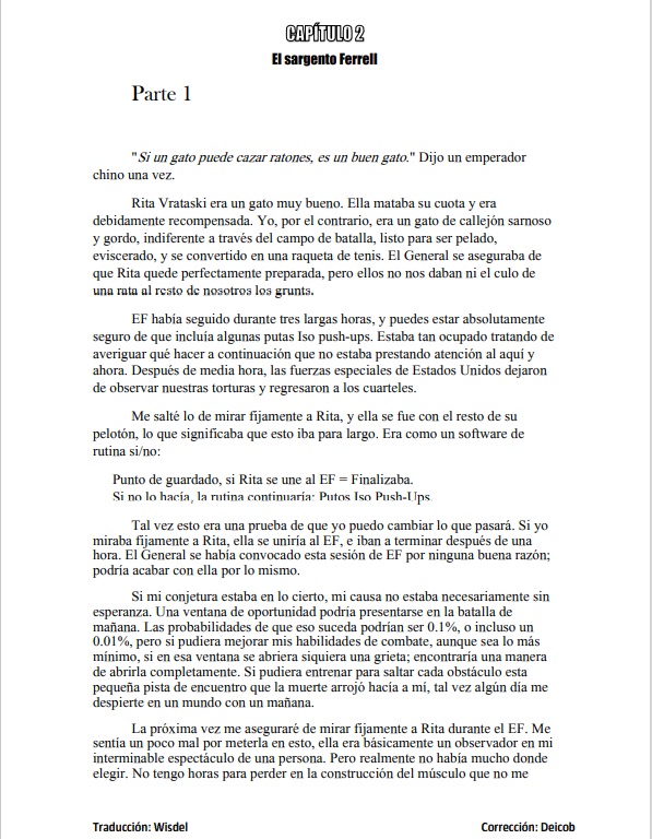 All You Need Is Kill