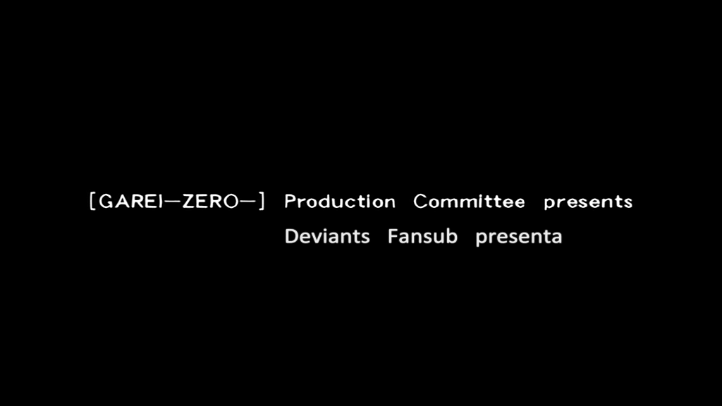 Ga-Rei: Zero (Deviants Fansub)