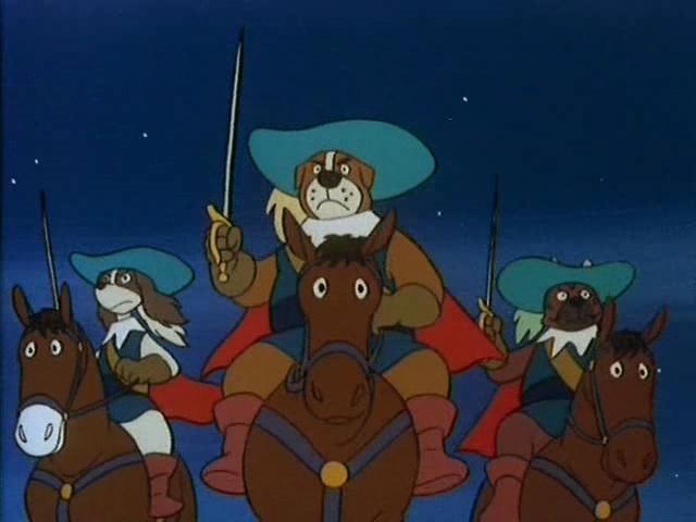 D'Artacán y los tres mosqueperros (?)