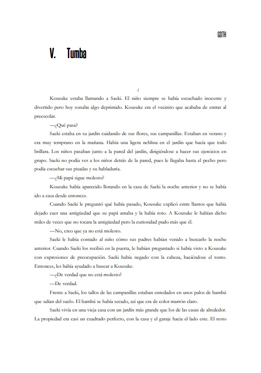 Goth: Wristcut Jiken