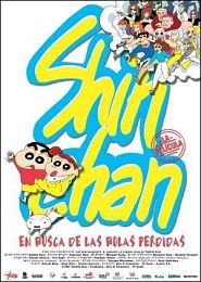 Shin Chan en busca de las bolas perdidas