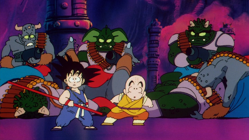 Dragon Ball - Película 02: La Princesa Durmiente del Castillo del Demonio (poxitron)