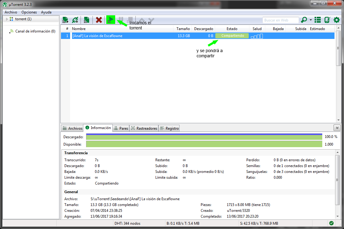 Guía para descargar y compartir por torrent (sí, otra guía más) (Cómo compartir por torrent algo descargado mediante descarga directa paso 10)