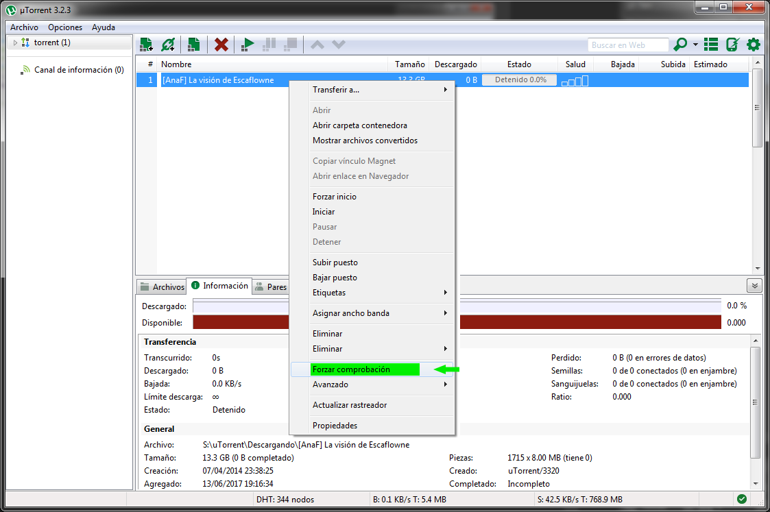 Guía para descargar y compartir por torrent (sí, otra guía más) (Cómo compartir por torrent algo descargado mediante descarga directa paso 8)