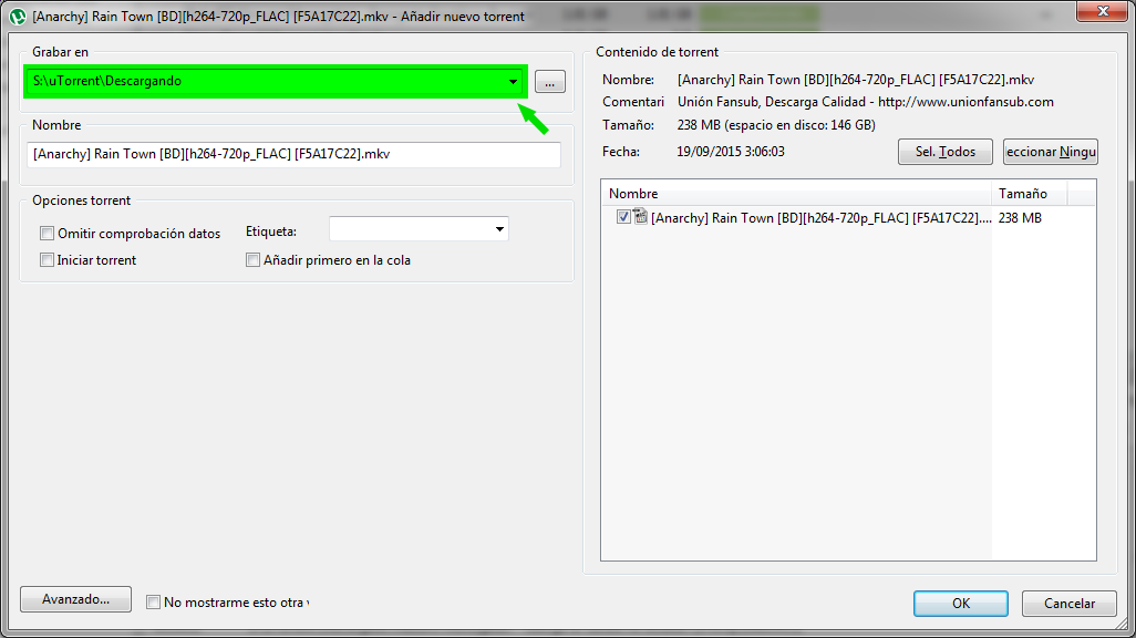 Guía para descargar y compartir por torrent (sí, otra guía más) (Cómo descargar un torrent paso 3)
