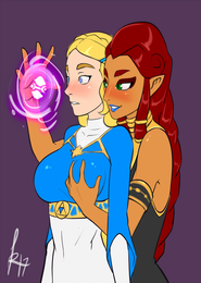 Urbosa X Zelda