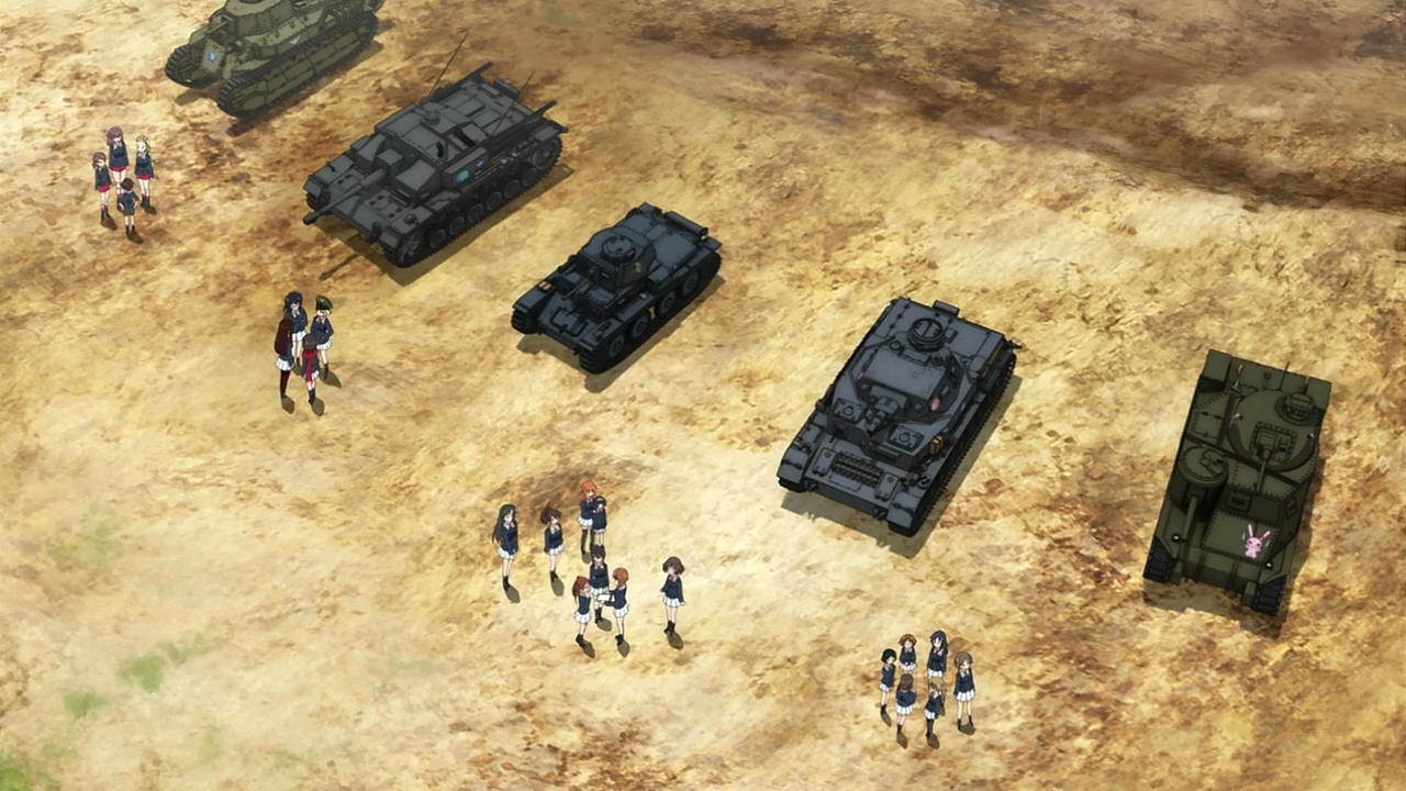 Girls und Panzer: Kore ga Hontou no Anzio-sen Desu! (Unmei no Chikara,Natsuyoru Fansub)