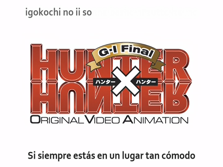 Hunter X Hunter:Greed Island Final (HxH 2011)