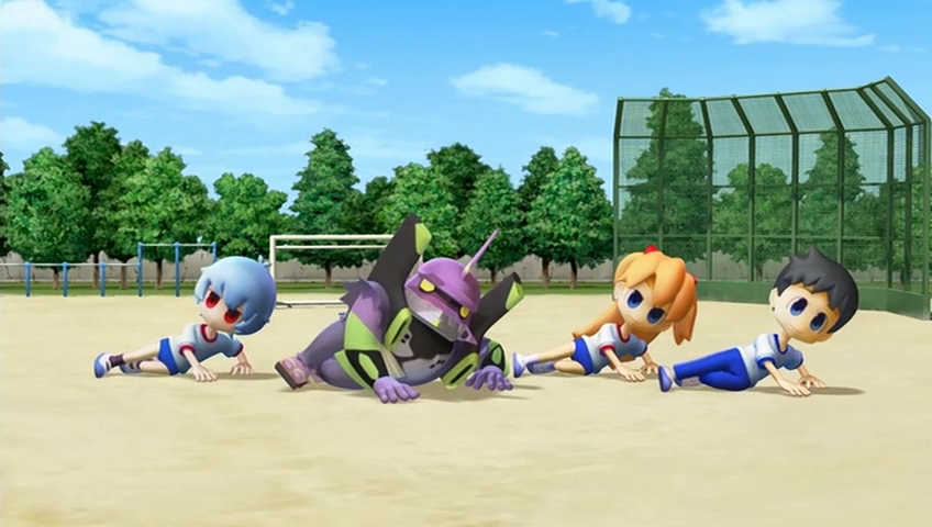 Puchi Eva: Evangelion@School (Animugen Fansub; Wish no Friki Blog Fansub)