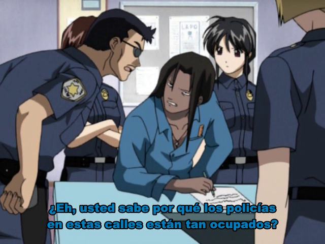 You are under arrest No mercy (Anime Generation)