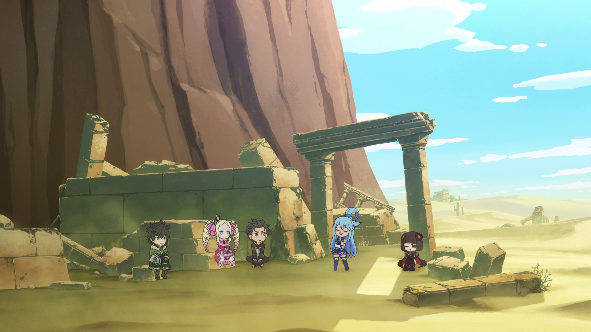 Isekai Quartet Movie: Another World (Otaku Tail No Fansub)