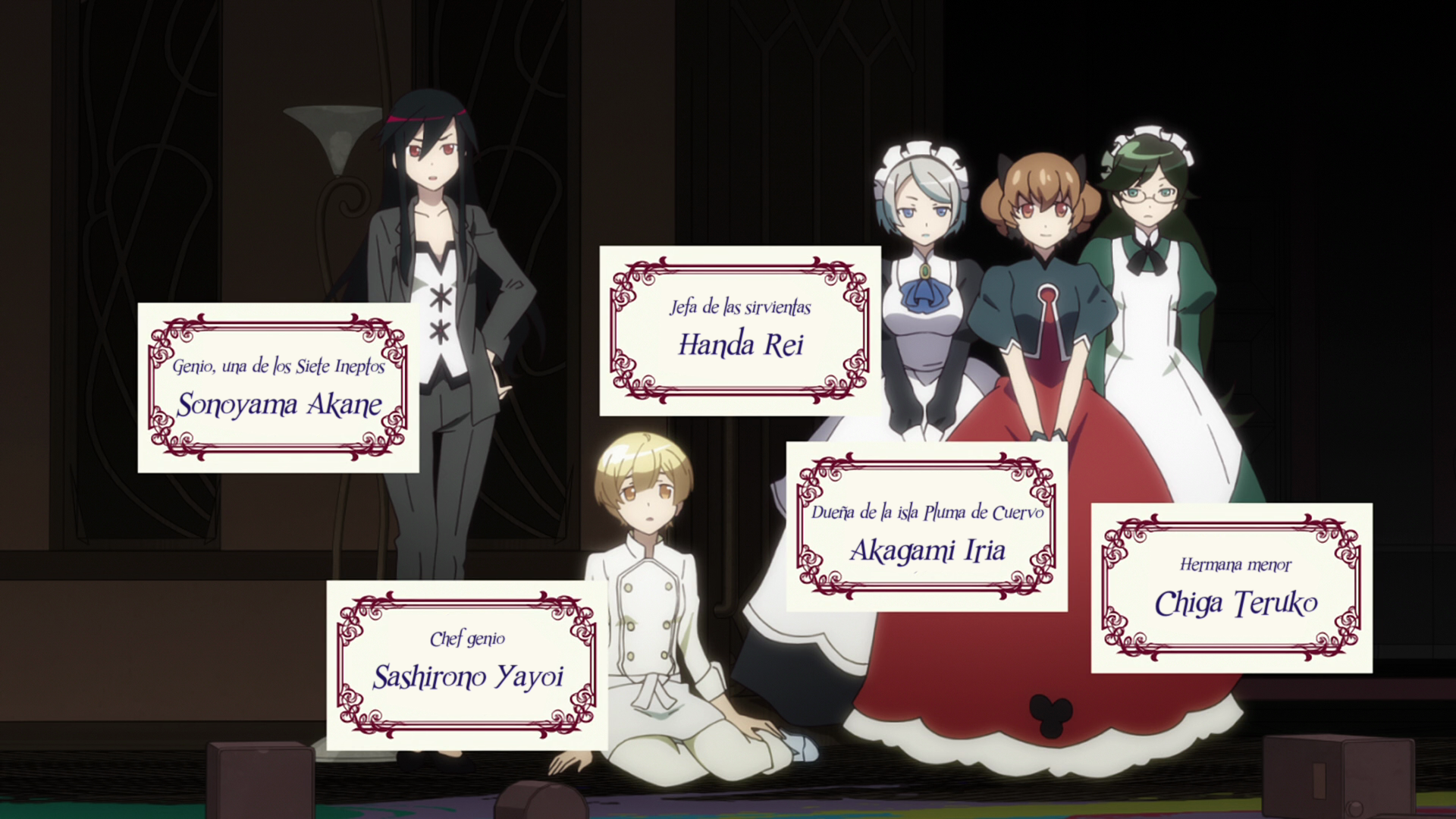 Kubikiri Cycle: Aoiro Savant to Zaregototsukai (Overlord)