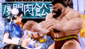 Fighting Girl Li: Defeated and automatically assaulted