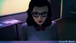 Elizabeth's First Day At The Office, Part 1: Night Shift - Banged By The Night Guards