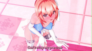 Futanari girl Hikari -Summer Masturbation-