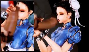 Fighting Girl Li: Defeated and automatically assaulted