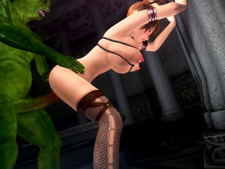 D-Fantasy 1: Captured Female Soldier