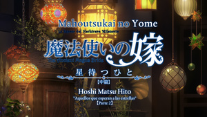 Mahoutsukai no Yome: Hoshi Matsu Hito