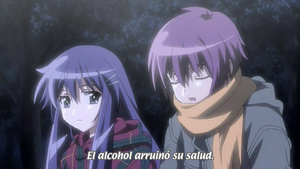 Hanbun no Tsuki ga Noboru Sora