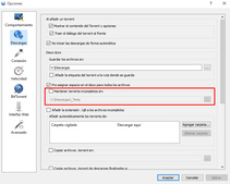 Seedear archivos descargados por DD